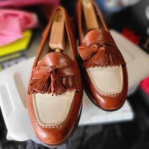 Size 11 M men's Italian leather loafers